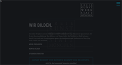 Desktop Screenshot of freie-kunstwerkstatt.de